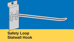 Trion Safety Loop Slatwall Hook